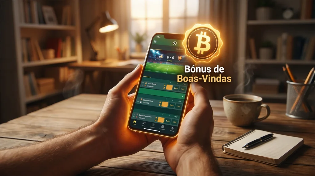 Bónus de boas-vindas em Bitcoin nas casas de apostas crypto