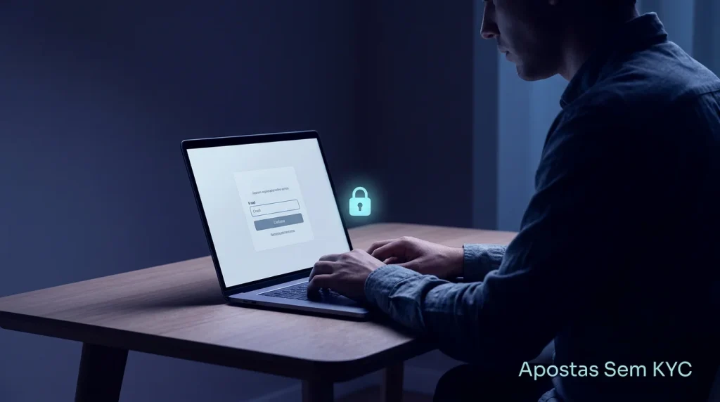 Casas de apostas sem KYC com criptomoedas