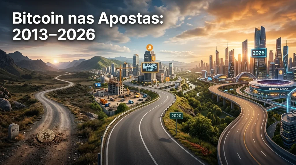 História do Bitcoin nas apostas desportivas