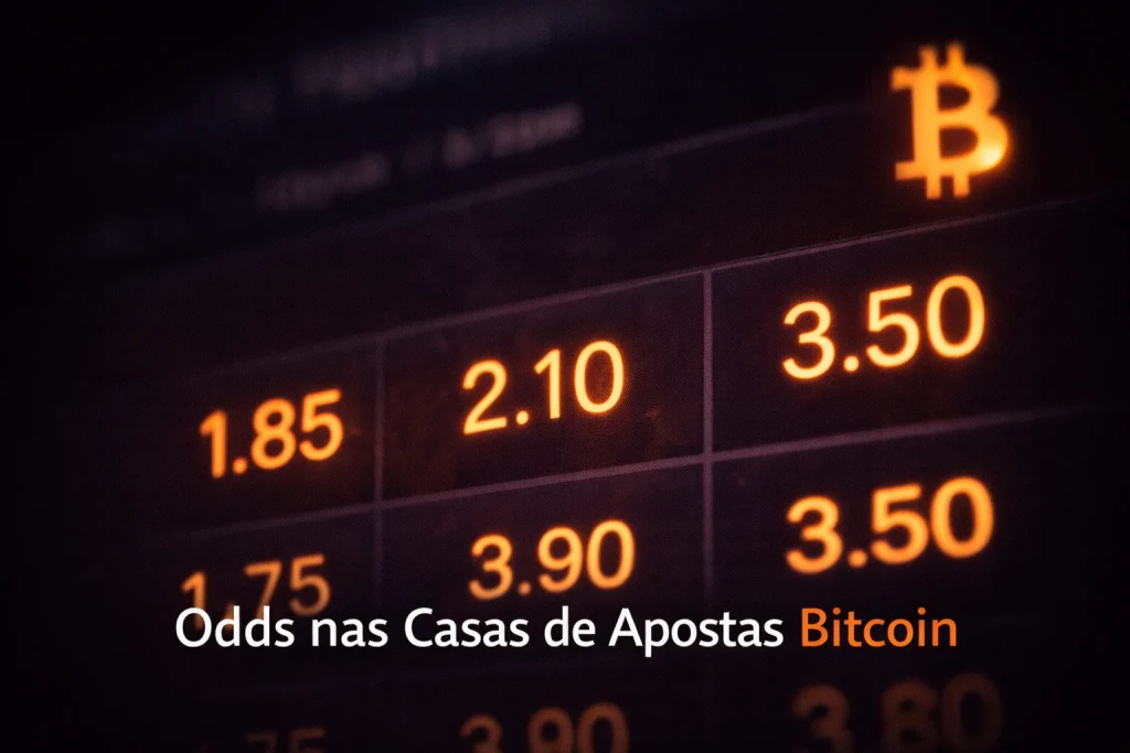 Comparação de odds em casas de apostas Bitcoin