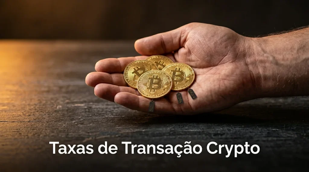 Comparativo de taxas de transação crypto para apostas